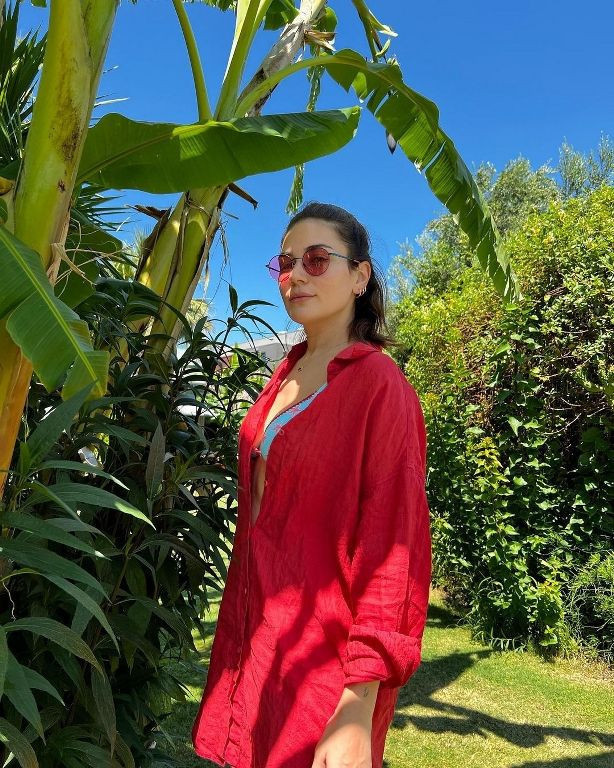 '34 beden oldum' diyen Buse Varol'un kilolu hali alay konusu oldu - Resim: 2