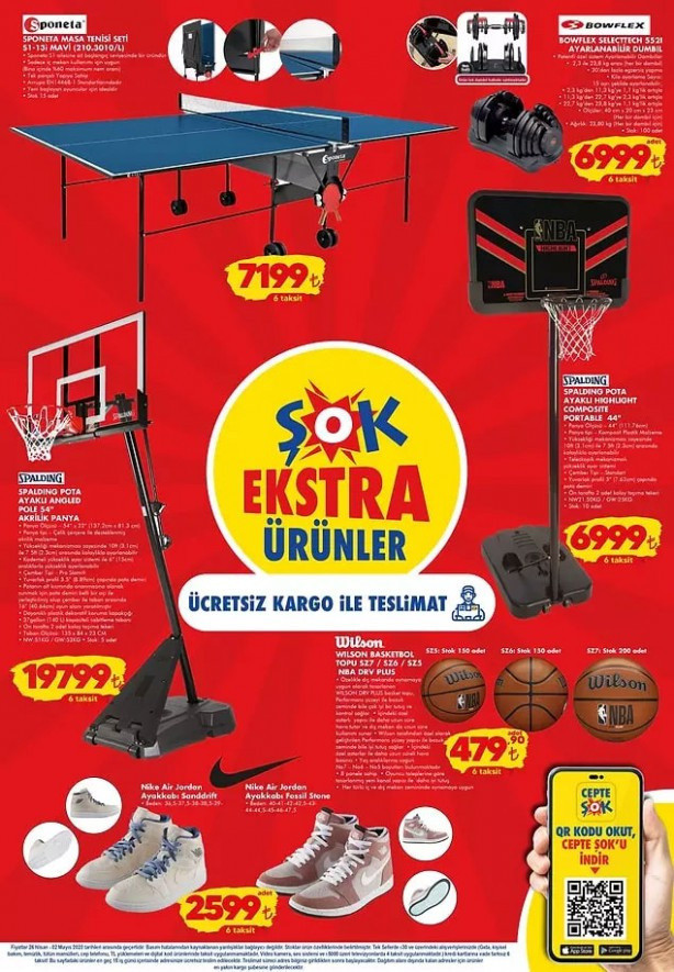 ŞOK 26 Nisan aktüel ürünler kataloğu yayınlandı! 25 TL üzeri alışverişe sadece 16 TL! - Resim: 5