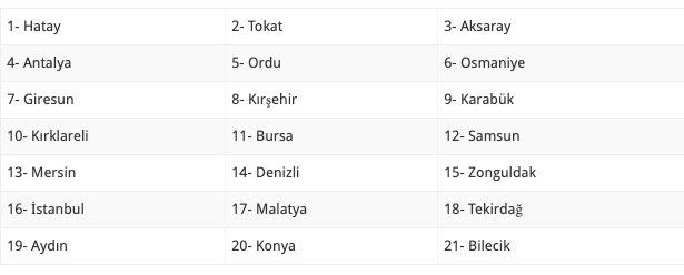 14 Mayıs evde bakım maaşı yatan iller hangisi 31 il sıralı liste - Resim: 0