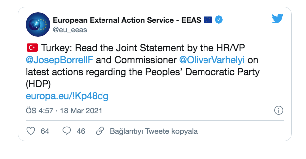 AB'den, HDP kapatma davası hakkında önemli açıklama - Resim: 0