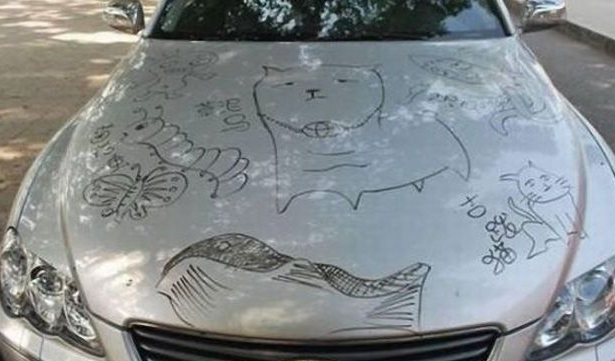 Hırslarını otomobillerden böyle çıkardılar - Resim: 4