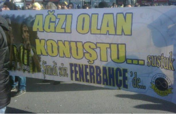 F.Bahçeliler meydana indi - Resim: 2