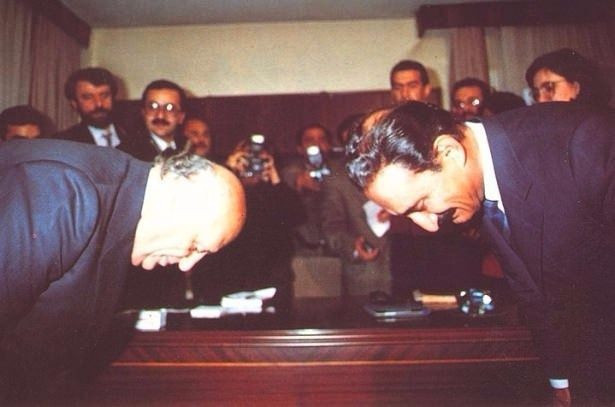 Siyasi liderlerin unutulmayacak fotoğrafları! Biri var ki  - Resim: 4