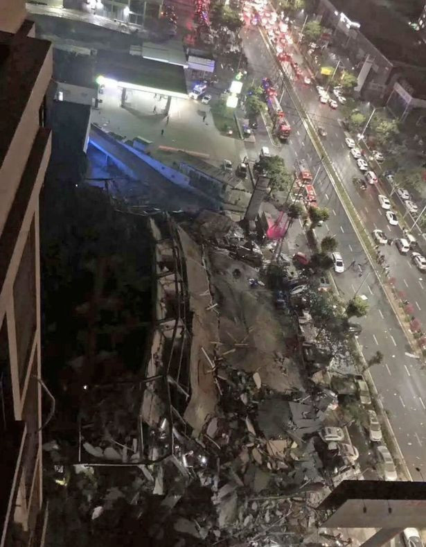 Çin'de koronavirüs hastalarının kaldığı otel çöktü! Enkaz altında 70 kişi var - Resim: 0