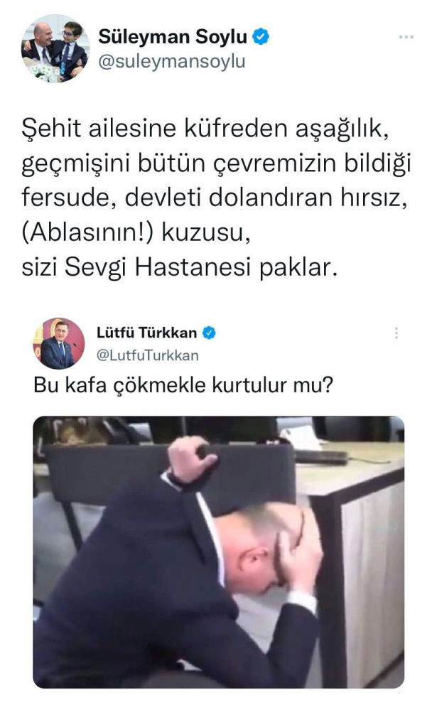 Süleyman Soylu'dan Lütfü Türkkan'a sert tepki: Aşağılık, fersude, devleti dolandıran hırsız - Resim: 0