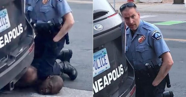 George Floyd'un ölümüne göz yuman 2 polise ödül gibi cezalar! - Resim: 0