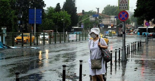 Meteoroloji'den 7 ile dolu ve hortum uyarısı! İstanbul'da sağanak başladı - Resim: 1