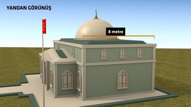 Yeni Süleyman Şah Türbesi böyle görünecek? - Resim: 2