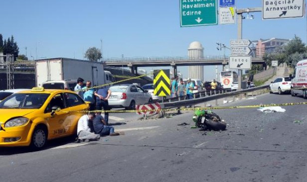 TEM'de korkunç kaza olay yerine gelen kahroldu - Resim: 2