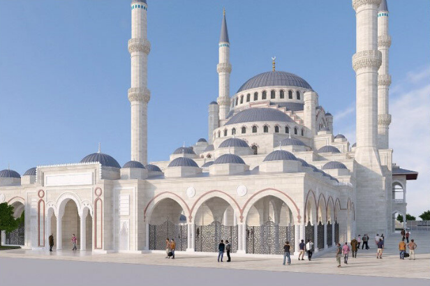 Levent Camii'nin inşaatı başladı! Bittiğinde ikinci Süleymaniye olacak - Resim: 0