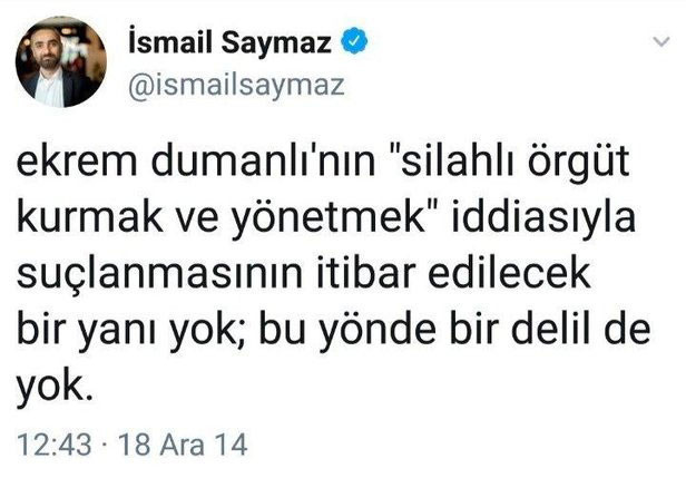 Mehmet Metiner İsmail Saymaz'ın FETÖ tweetlerini gösterince ortalık karıştı - Resim: 1