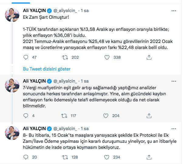 Memur ne kadar zam alacak kesinleşti Memur-Sen Genel Başkanı Yalçın'dan kritik açıklama - Resim: 0
