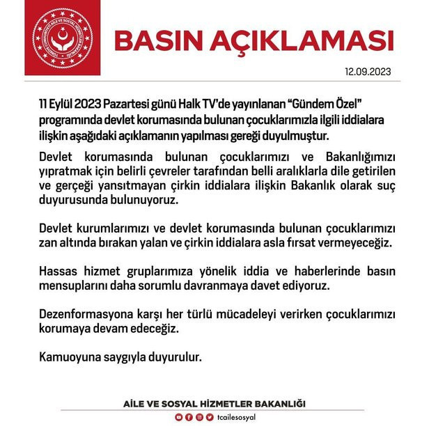 Devlet korumasındaki çocuklarla ilgili skandal iddialara bakanlıktan suç duyurusu - Resim: 0