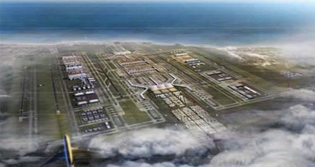 3. havalimanının ilk proje taslakları - Resim: 4