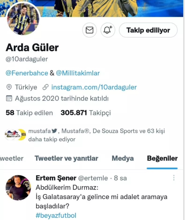 Arda Güler'den Galatasaraylıları kızdıran beğeni! - Resim: 0