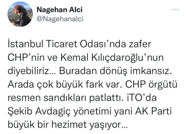 İTO seçimleri sonuçlandı: Nagehan Alçı'nın hesapları tutmadı - Resim: 0