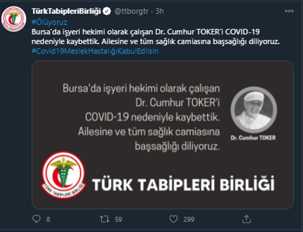 Tıp dünyasını yasa boğan ölüm! Dr. Cumhur Toker koronavirüsten hayatını kaybetti - Resim: 0