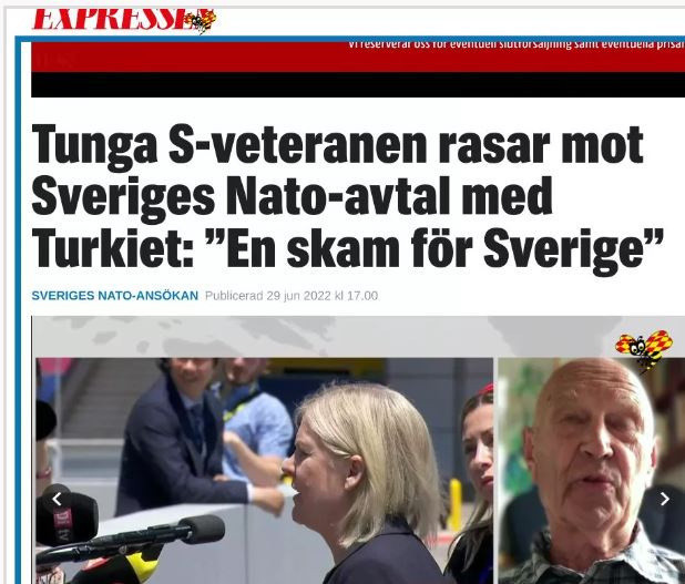 İsveç basını hükümete ateş püskürdü: Erdoğan'ın önünde diz çökmemiz hoş değil - Resim: 2