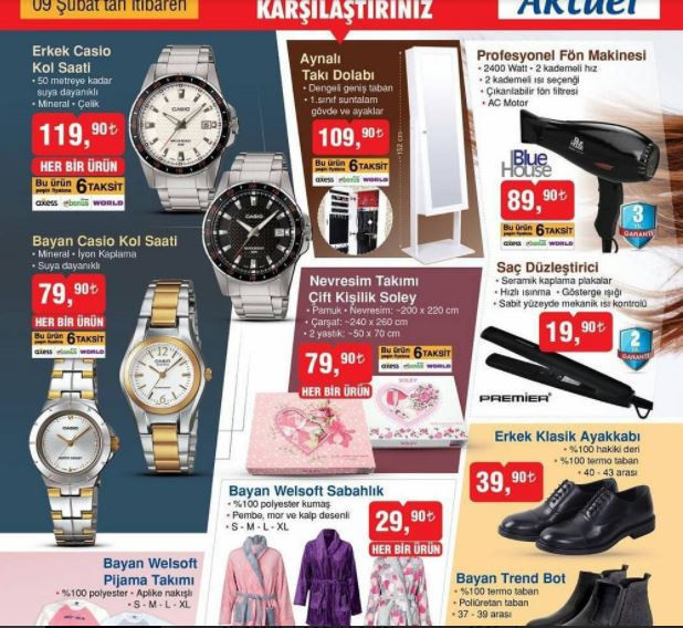 BİM 9 Şubat aktüel perşembe indirimli ürünler kataloğu - Resim: 2