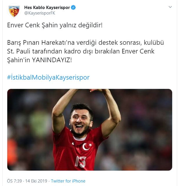 Enver Cenk Şahin Kayserispor'da - Resim: 0