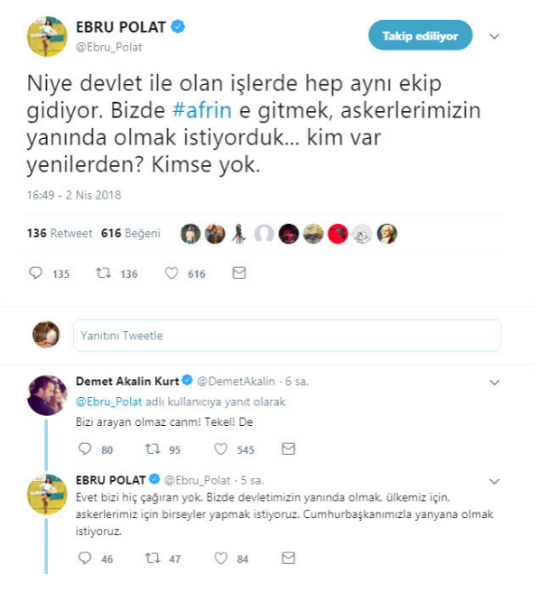 Demet Akalın'dan Afrin sitemi: Bizi arayan olmaz canım - Resim: 4