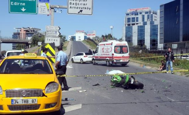 TEM'de korkunç kaza olay yerine gelen kahroldu - Resim: 1