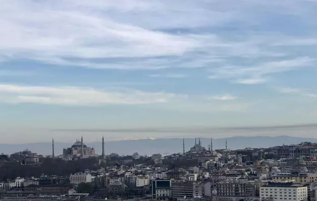 İstanbul'dan cam gibi Uludağ manzarası! Mest etti - Resim: 0