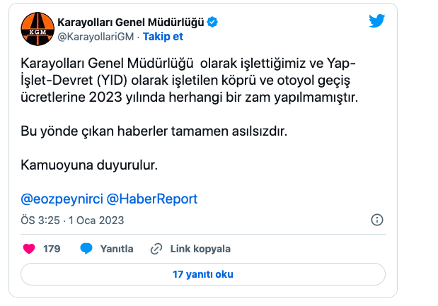 Köprü ve otoyollara zam geldi mi? KGM resmi açıklamayı yaptı - Resim: 0
