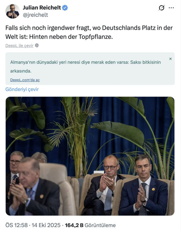 Alman gazetecinin "Almanya'nın dünyadaki yeri" yorumu olay oldu - Resim: 0