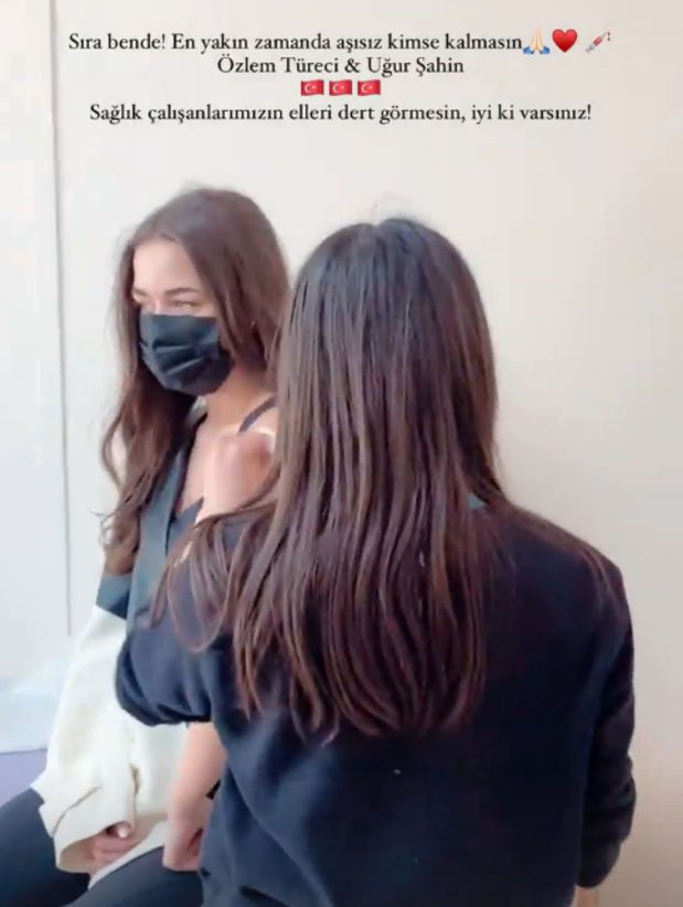 Covid-19 aşısı olan 30 yaşındaki Bensu Soral'a tepki yağdı! Aşı önceliği bakın ne çıktı - Resim: 2