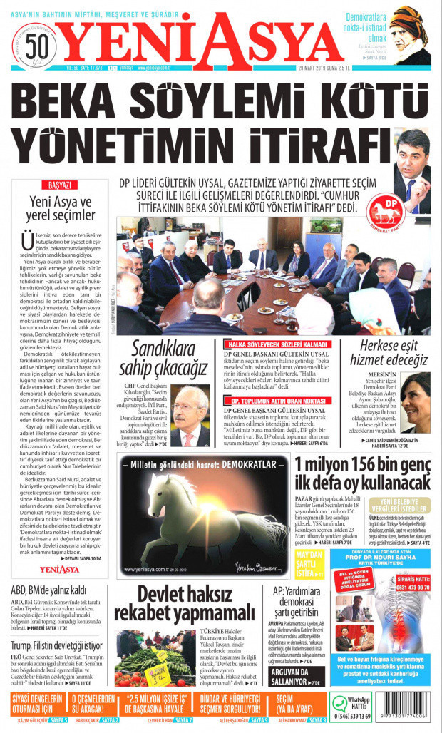 Yeni Asya'cılar oylarını hangi partiye vereceklerini açıkladı - Resim: 0