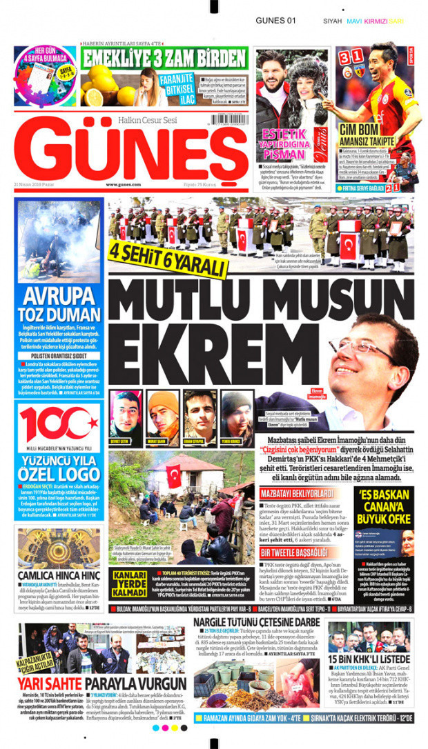 Ekrem İmamoğlu 'Mutlu musun Ekrem?' manşeti için harekete geçti - Resim: 0