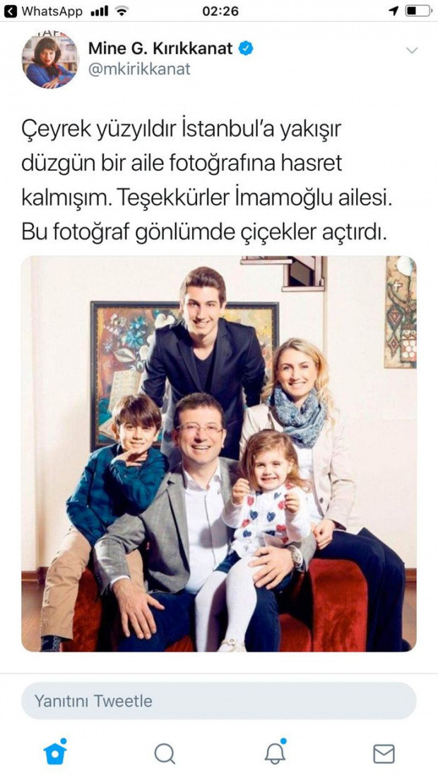 Sevilay Yılman Mine Kırıkkanat'ı rezil rüsva etti Ekrem İmamoğlu paylaşımı - Resim: 0