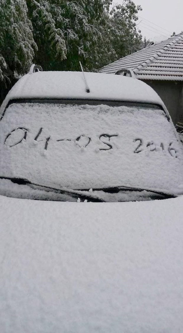 Mayıs ayında kar sürprizi - Resim: 4