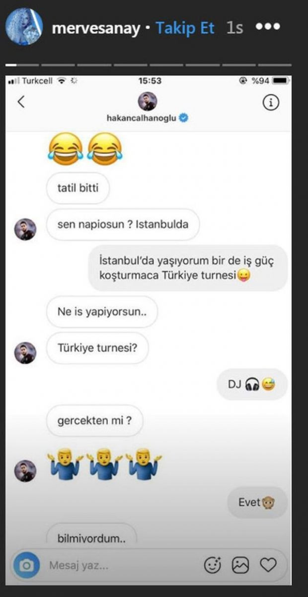Hakan Çalhanoğlu kimdir özel mesajları ifşa oldu Merve Sanay olayı! - Resim: 0