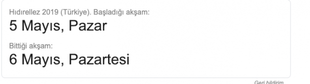 Hıdırellez 2019 ne zaman hangi ayda neler yapılır? - Resim: 0