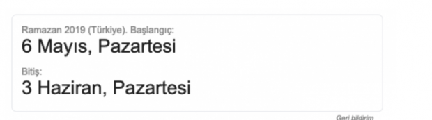 Ramazan ne zaman başlıyor 2019 ilk oruç tutma tarihi - Resim: 0