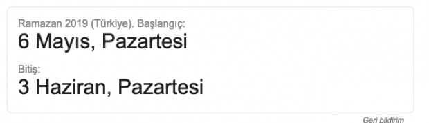 Oruç ne zaman başlar 2019 Ramazan ayı ne zaman geri sayım - Resim: 0