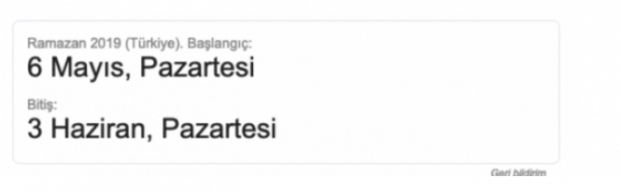Ramazan ne zaman 2019 Diyanet ilk oruç hangi gün? - Resim: 0