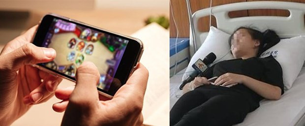 Telefondan oyun oynayan kadın kör oluyordu - Resim: 2