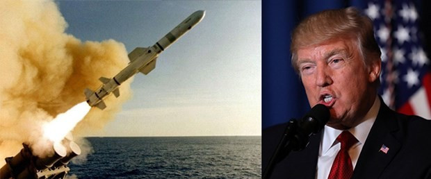 ABD basını Suriye'ye füze saldırısını işte böyle duyurdu - Resim: 1