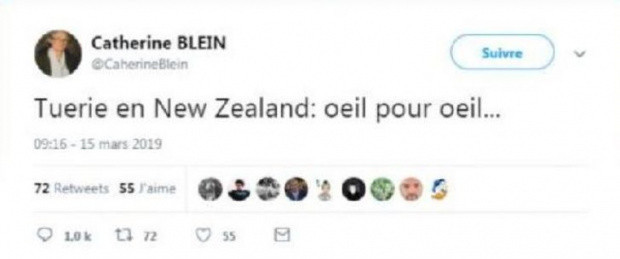 Yeni Zelanda'daki katliam için atılan skandal tweet! Hemen kaldırdı ama... - Resim: 0