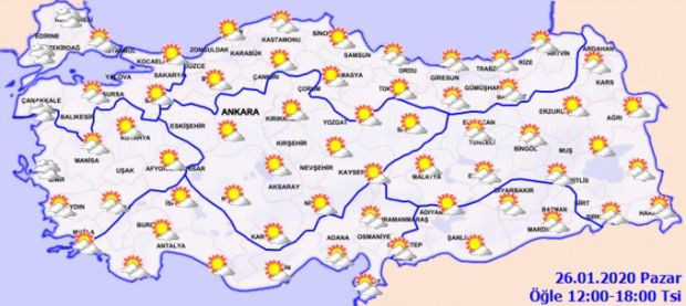 Meteoroloji deprem bölgesi için uyardı! Yurt geneli hava durumu - Resim: 4