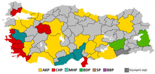Bolu yerel seçim canlı sonuçlar 2019 Bolu ilçeleri yerel seçim oy sayımı - Resim: 2