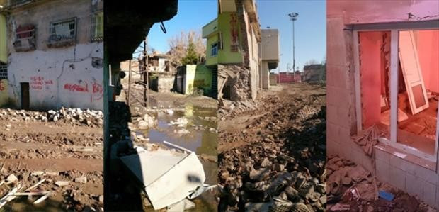 Diyarbakır Sur'un son hali içler acısı durum - Resim: 1