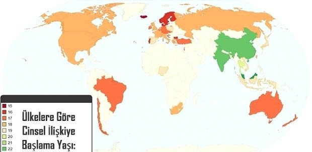 Türkiye şaşırttı! Cinselliğe başlama yaşı... - Resim: 1