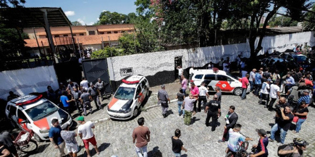 Brezilya'daki okul katliamının görüntüleri ortaya çıktı - Resim: 0