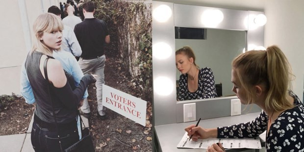 ABD seçimleri ünlüler oy kullanmaya böyle gitti - Resim: 2