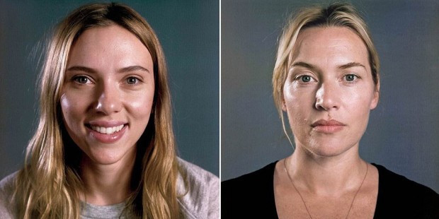 Ünlülerin 'sıfır makyaj' pozu - Resim: 1