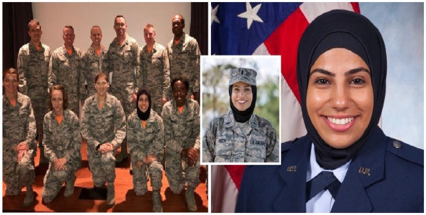 ABD Hava Kuvvetleri askeri personeline başörtü ve sakalı serbest bıraktı - Resim: 1